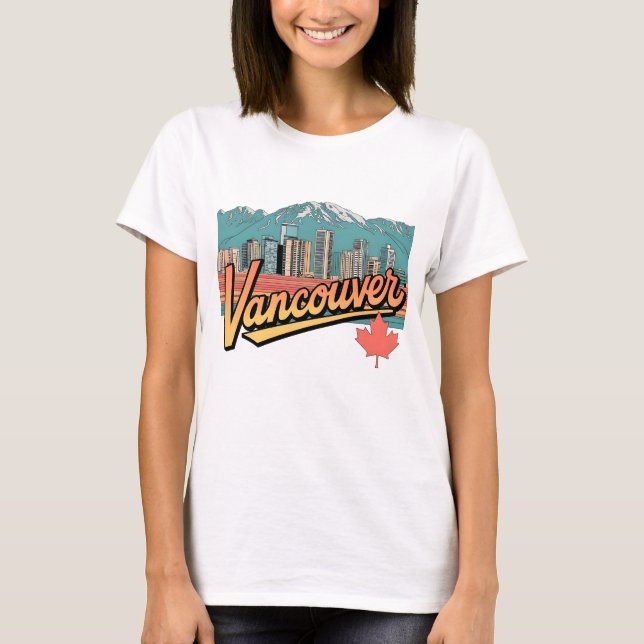 Camiseta Retro Vancouver (Frente)