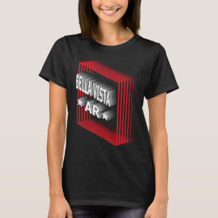 Camiseta Retro Vaporwave Bella Vista Arkansas AR