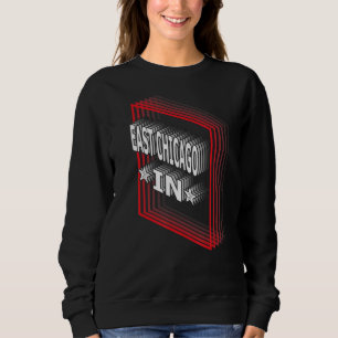 Camiseta Retro Vaporwave East Chicago Indiana EM