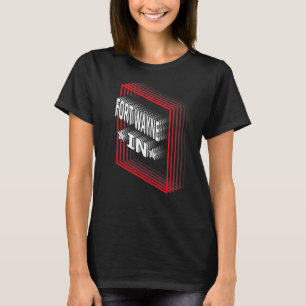 Camiseta Retro Vaporwave Fort Wayne Indiana EM