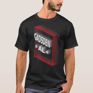 Camiseta Retro Vaporwave Gadsden Alabama AL