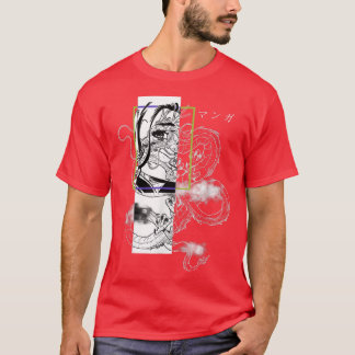 Camiseta Retro Vaporwave Manga Otaku Japão Anime EGirl Demo
