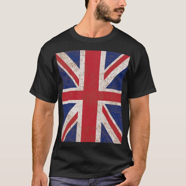 Camiseta Retro Vertical da Tomada de União (Frente)