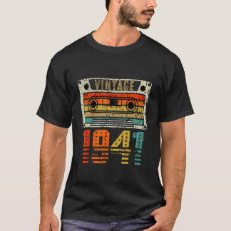 Camiseta Retro Vintage 1941 81rua Aniversário
