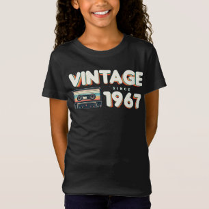 Camiseta Retro Vintage 1967 Nostalgic Birthday Men Women