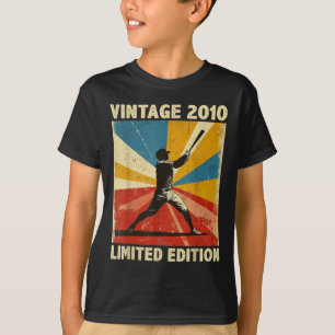 Camiseta Retro Vintage 2010 Baseball Lover Limited Edition