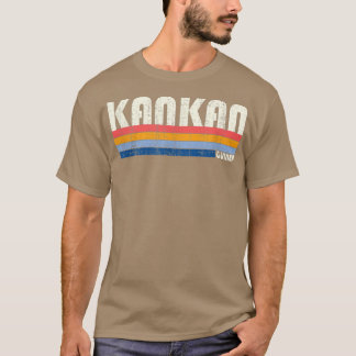 Camiseta Retro Vintage 70s 80s Estilo Kankan, Guiné