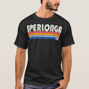 Camiseta Retro Vintage 70s 80s Estilo Sperlonga, Itália