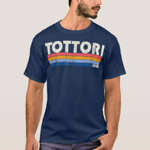 Camiseta Retro Vintage 70s 80s - Estilo Tottori, Japão