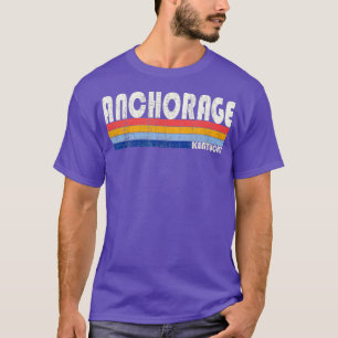 Camiseta Retro Vintage 70s 80s Style Anchorage Kentucky 