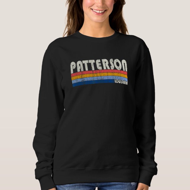 Camiseta Retro Vintage 70s 80s Style Patterson Louisiana (Frente)