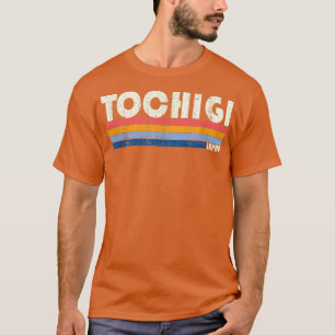 Camiseta Retro Vintage 70s 80s Style Tochigi, Japão