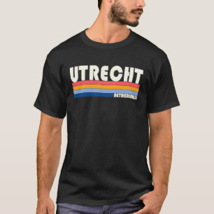 Camiseta Retro Vintage 70s 80s Style Utrecht, Países Baixos