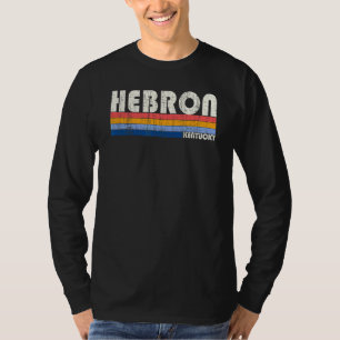 Camiseta Retro Vintage 70s e 80s Estilo Hebron Kentucky