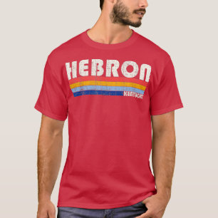 Camiseta Retro Vintage 70s e 80s Estilo Hebron Kentucky