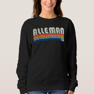 Camiseta Retro Vintage 70s Estilo 80s Alleman Iowa