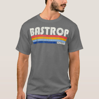 Camiseta Retro Vintage 70s Estilo 80s Bastrop Louisiana