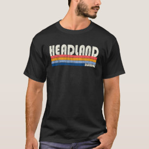 Camiseta Retro Vintage 70s Estilo 80s Headland AL