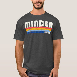 Camiseta Retro Vintage 70s Estilo 80s Minden Louisiana