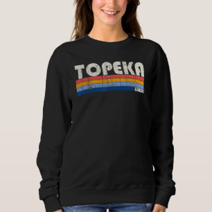 Camiseta Retro Vintage 70s Estilo 80s Topeka Kansas
