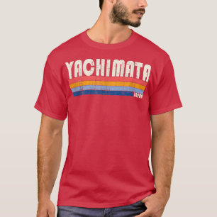 Camiseta Retro Vintage 70s Estilo 80s Yachimata, Japão