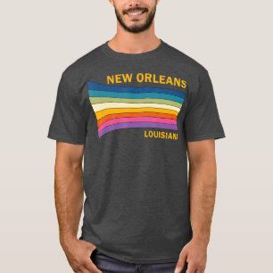 Camiseta Retro Vintage 70s Nova Orleans Louisiana