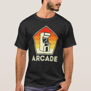 Camiseta Retro Vintage 80s Arcade Video Game Machine Gamer