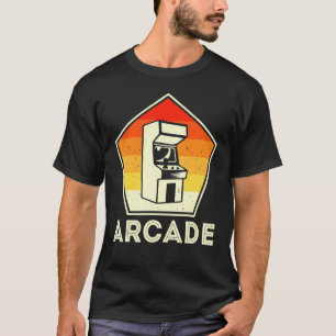 Camiseta Retro Vintage 80s Arcade Video Game Machine Gamer