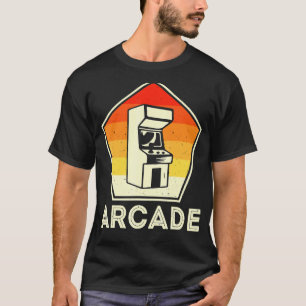 Camiseta Retro Vintage 80s Arcade Video Game Machine Gamer