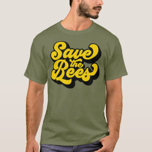 Camiseta Retro Vintage Abelhas Abelhas Abelhas Agricultura