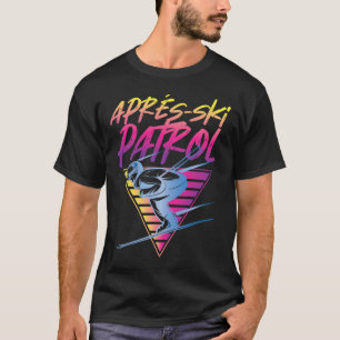 Camiseta Retro Vintage Anos 80 Apres Ski Patrol 