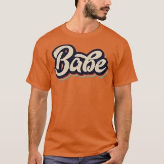 Camiseta Retro Vintage Babe