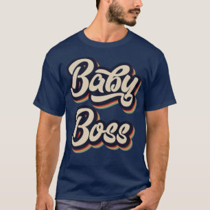 Camiseta Retro Vintage Baby Boss