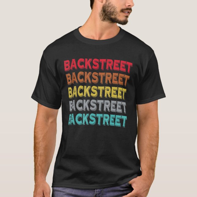 Camiseta Retro Vintage Backstreet 2 (Frente)