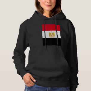 Camiseta Retro Vintage - Bandeira Nacional Egípcia