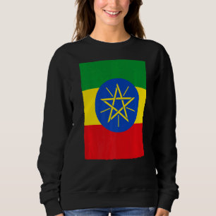 Camiseta Retro Vintage Bandeira Nacional Etíope Etiópia