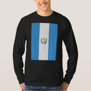 Camiseta Retro Vintage - Bandeira Nacional Guatemala
