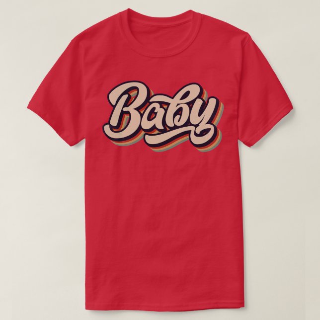 Camiseta Retro Vintage Bebê (Frente do Design)