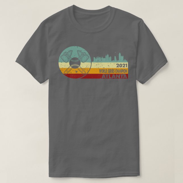 Camiseta Retro Vintage Braves Tomahawk (Frente do Design)