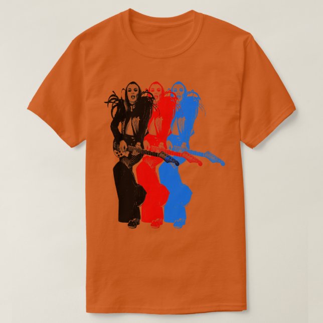 Camiseta Retro Vintage Brian Eno TShirt (Frente do Design)