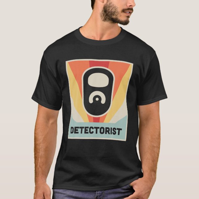 Camiseta Retro Vintage - Caça ao tesouro (Frente)