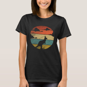 Camiseta Retro-vintage canguru e animal fofo 5