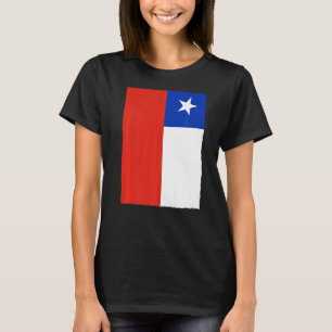 Camiseta Retro Vintage Chillean National Flag Chile