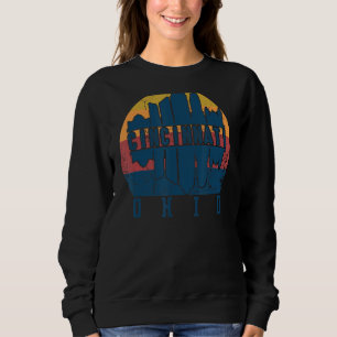 Camiseta Retro Vintage CINCINNATI OHIO Centro City Skylin