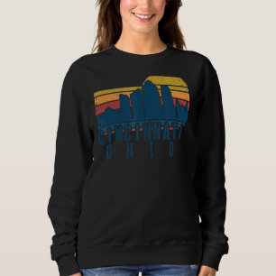 Camiseta Retro Vintage Cincinnati Ohio City Skylin