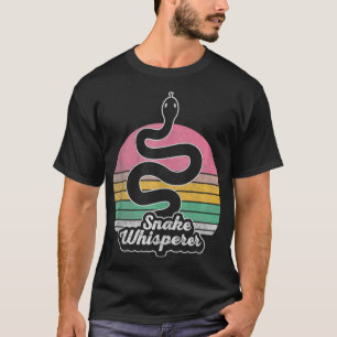 Camiseta Retro Vintage Cobra Whisperer Cobra Lover Funny Sn