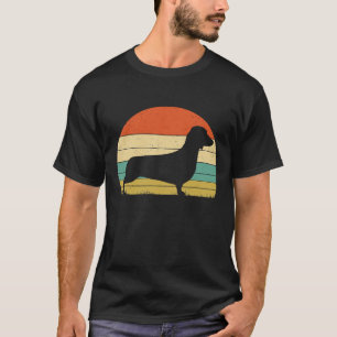 Camiseta Retro Vintage Dachshund Para Dachshund Lover Dachs