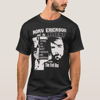 Camiseta Retro Vintage Dark Roky Erickson Long Sleeve M