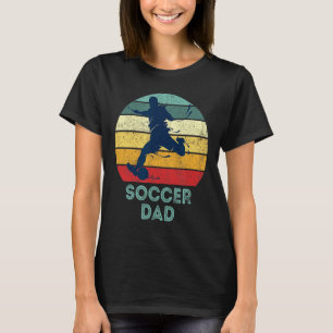Camiseta Retro Vintage de Pai de Futebol