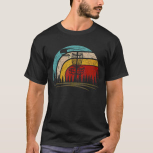 Camiseta Retro Vintage Disco Golf Frolf Disco Voador Esport